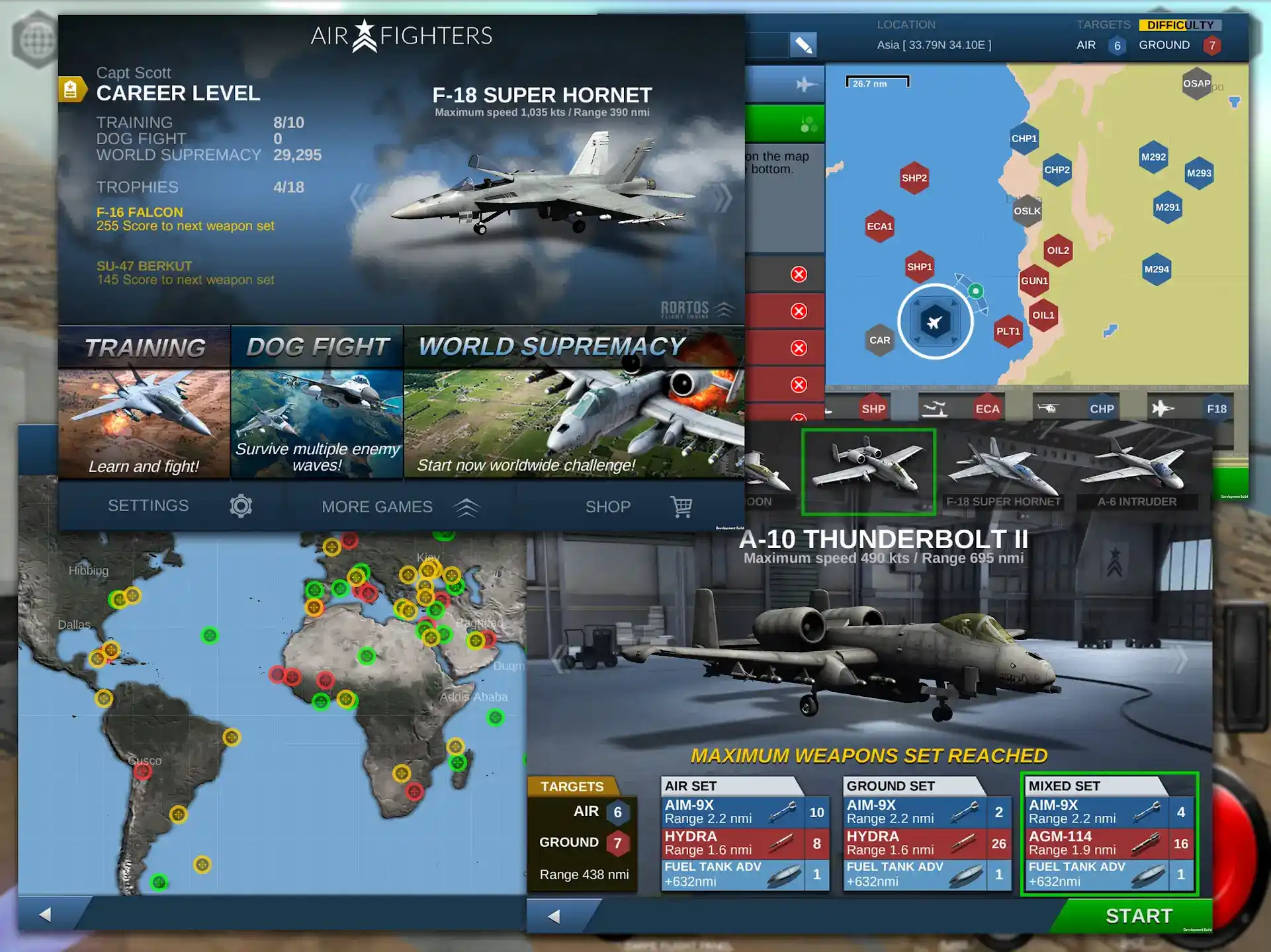 AirFighters gameplay image 2